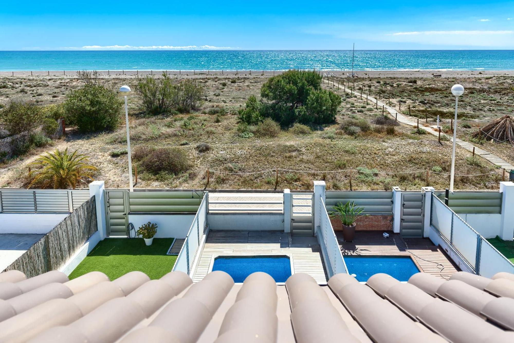 Casa Frente Al Mar Con Piscina Privada Appartement Sagunto Buitenkant foto