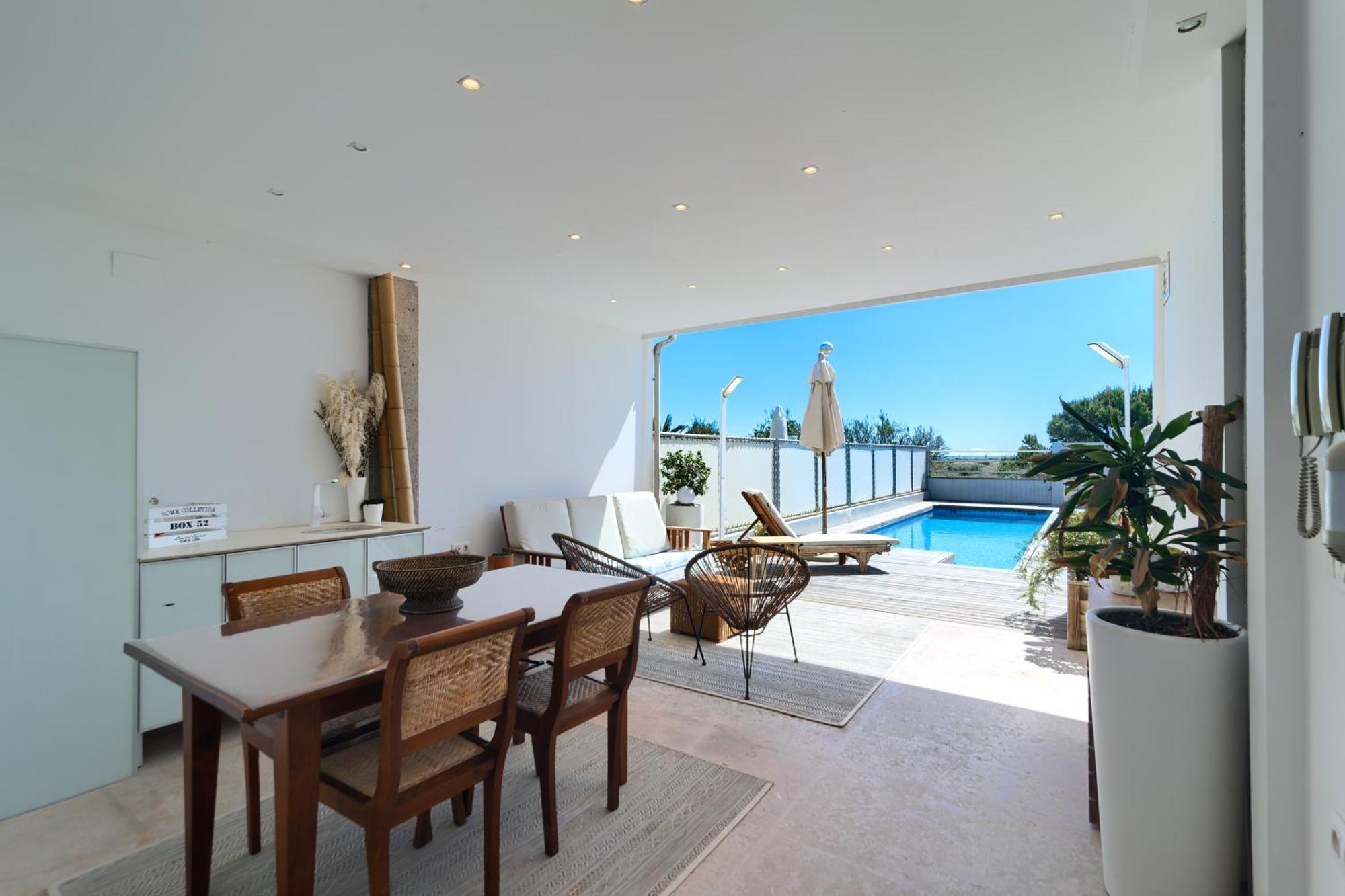 Casa Frente Al Mar Con Piscina Privada Appartement Sagunto Buitenkant foto