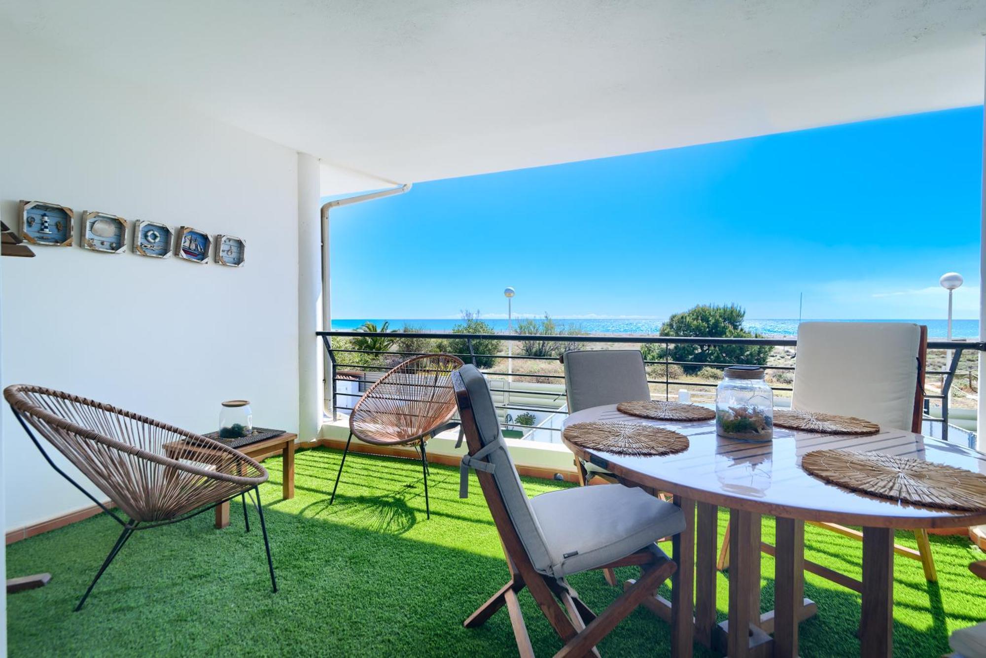 Casa Frente Al Mar Con Piscina Privada Appartement Sagunto Buitenkant foto